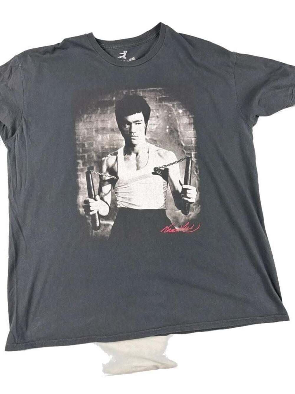 Bruce Lee Nunchucks Graphic T-Shirt, Size 2XL. A-0075